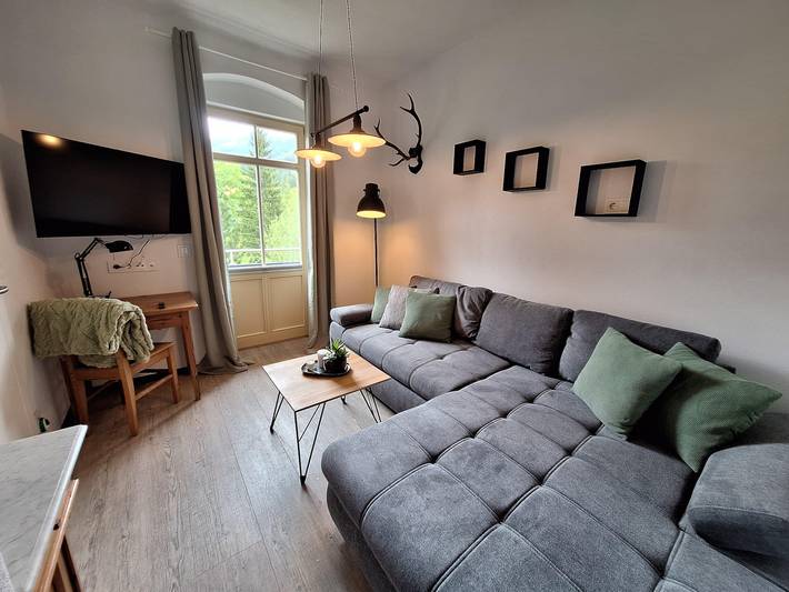 Ferienwohnung für 4 Personen, mit Seeblick und Ausblick sowie Garten, kinderfreundlich - 1
