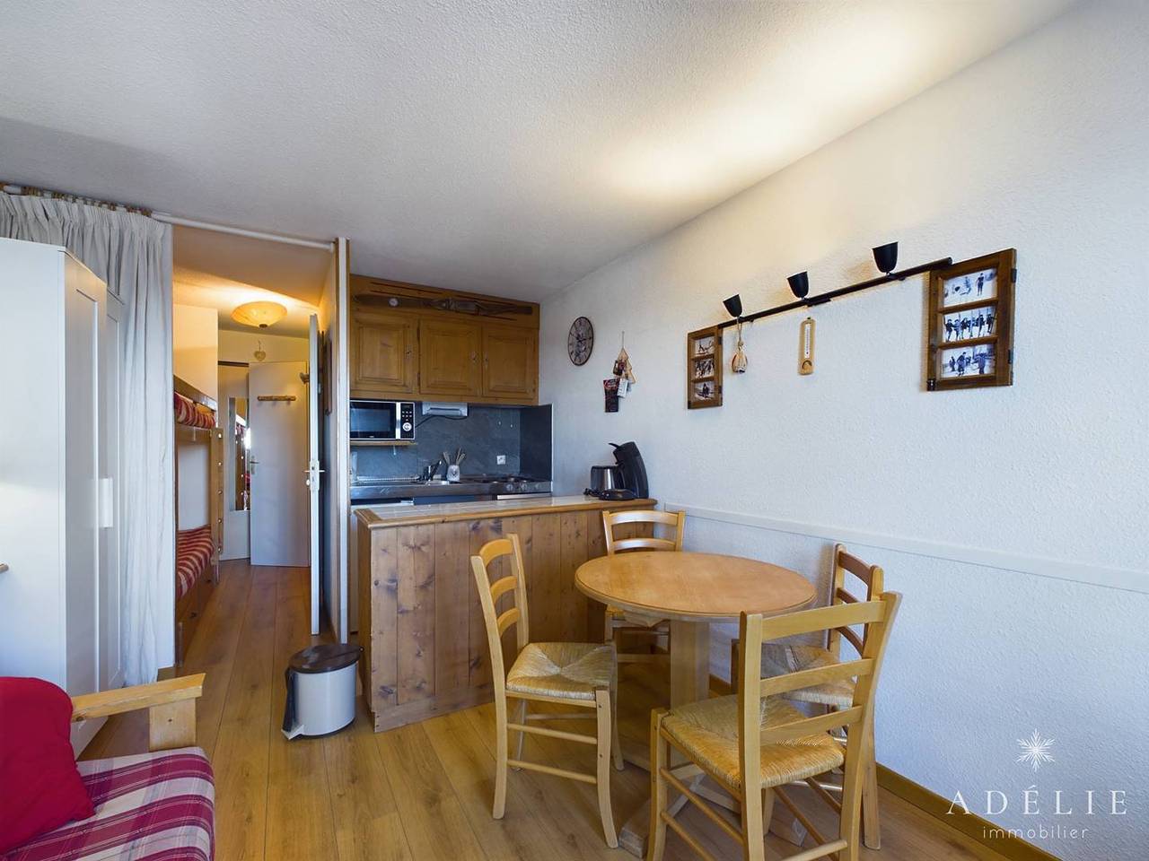 Studio entier, Studio plein Sud à 50m des pistes in La Rosière, Montvalezan
