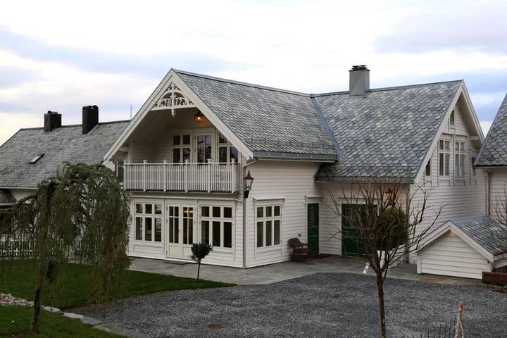 Ferienwohnung für 18 Personen, mit Garten und Ausblick