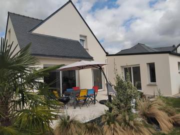 Location de vacances pour 10 personnes, avec jardin à Landaul