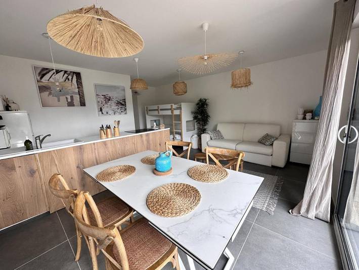 Appartement de vacances pour 4 personnes, avec terrasse et vue