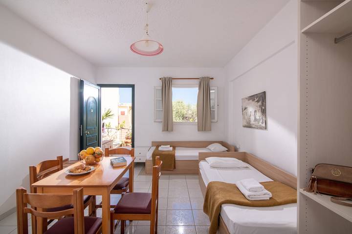 Vakantieappartement voor 4 personen, met balkon in Chersonissos