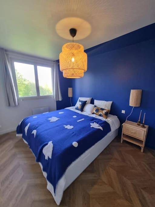 Appartement entier, Gite Familial 6 personnes au coeur de la nature - Lit King Size - Vue sur étang à 10mn du Touquet in Saint-Josse, Région de Montreuil