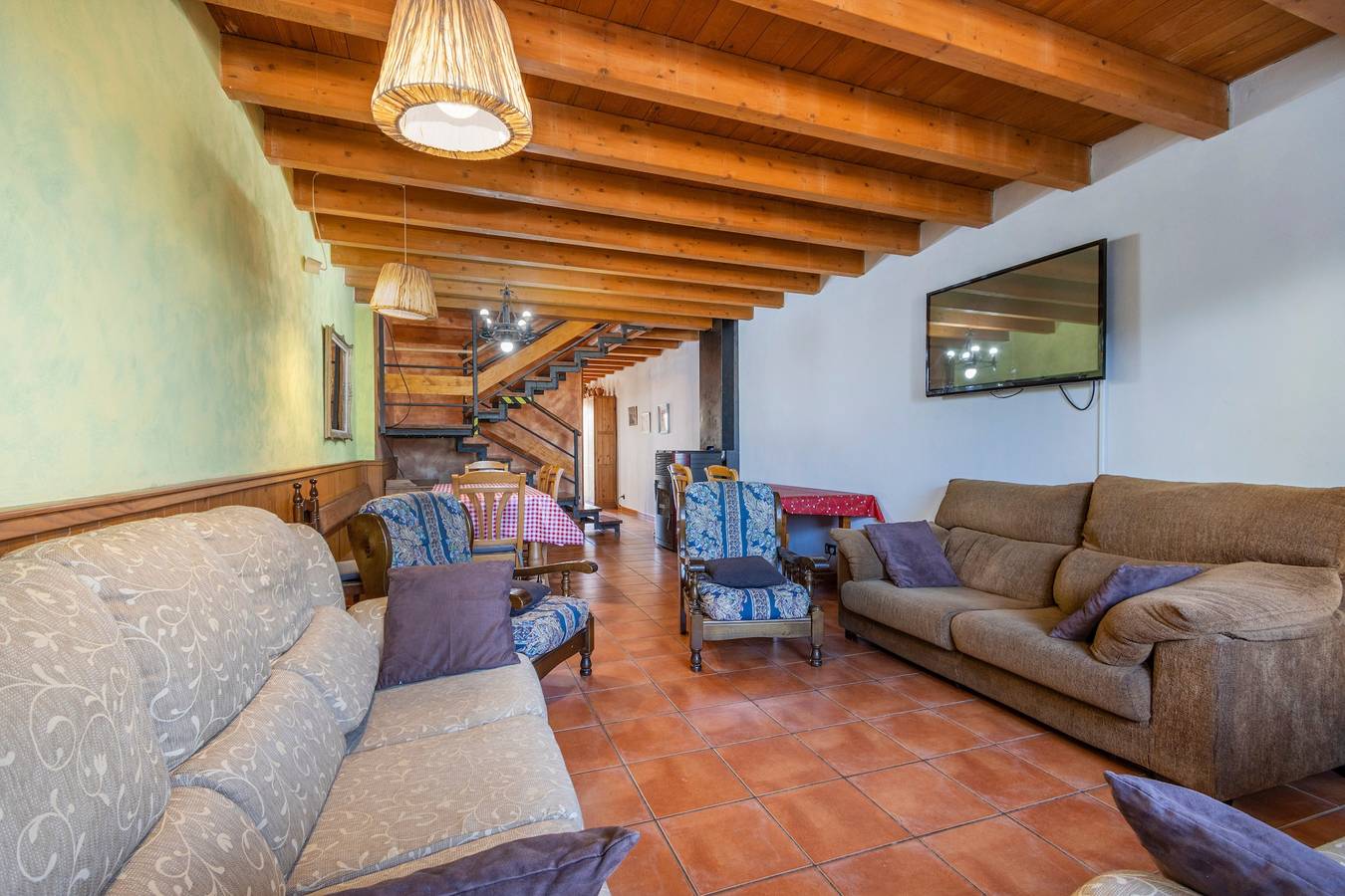 Gîte rural 'Cal Xavier De Segura' avec piscine privée, jardin privé et Wi-Fi in Savallà del Comtat (Catalonia), Province de Tarragone