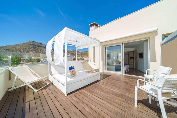 Hôtel pour 3 personnes, avec jacuzzi et balcon
