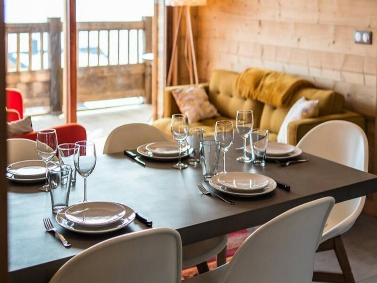 Ganze Wohnung, Wohnung in Les Retenues mit direktem Zugang zu den Skipisten in La Toussuire, Fontcouverte-la-Toussuire