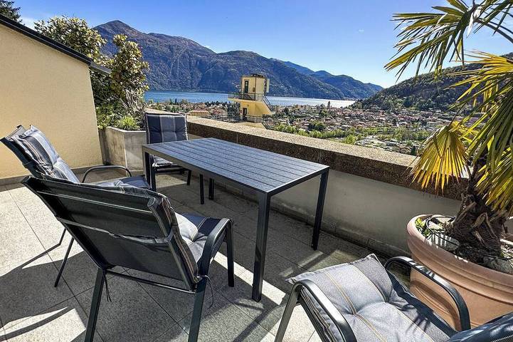Ferienwohnung für 4 Personen, mit Balkon und Sauna in Cannobio
