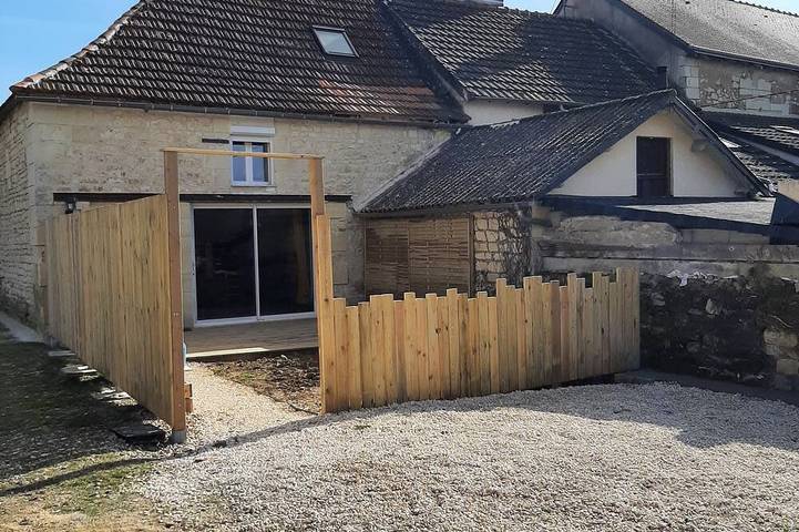 Maison de vacances pour 6 personnes, avec terrasse