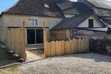 Gîte pour 6 personnes, avec terrasse à Thuré (Vienne)