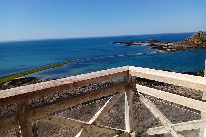 Gîte pour 5 personnes, avec Balcon dans Port De Piegu Pleneuf Val Andre