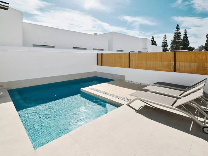 Casa rural para 6 personas, con Balcón además de Terraza y Jardín en Los Alcázares - 3