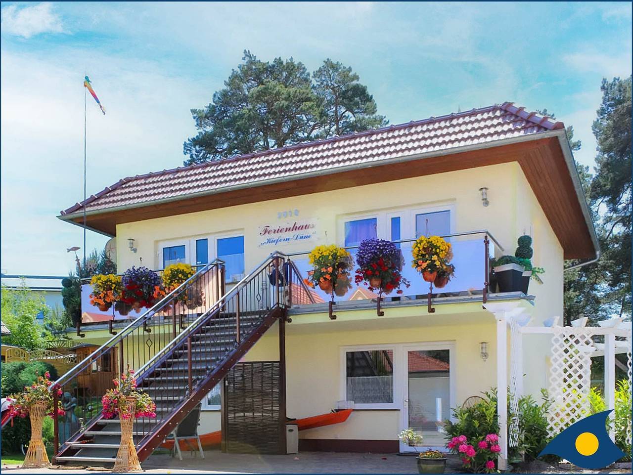 Ganze Ferienwohnung, Haus Kiefernduene Ferienwohnung Eg - + Ferienwohnung Eg in Drei Kaiserbäder, Heringsdorf