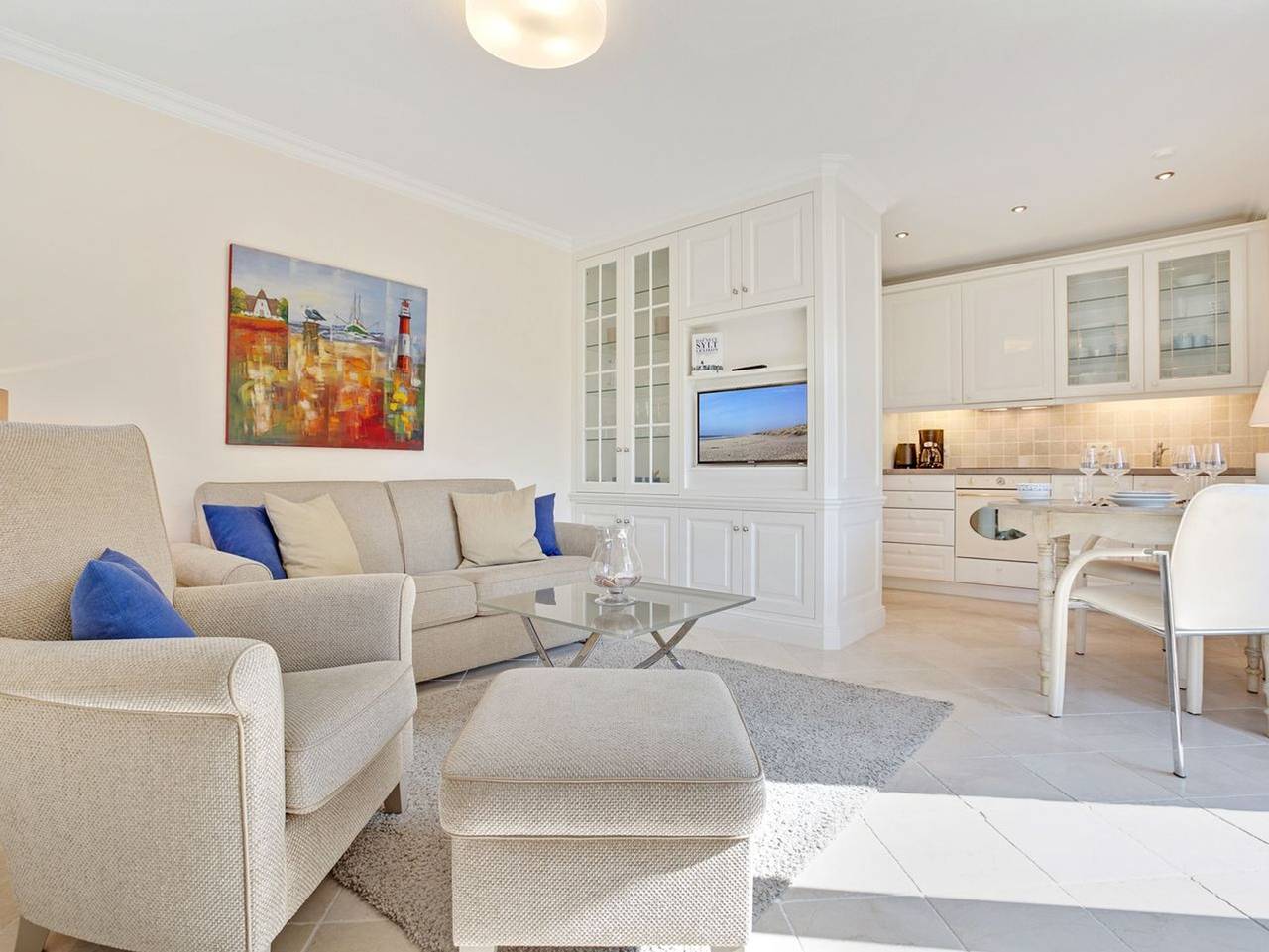 Ganze Ferienwohnung, Landhaus Berthin-Bleeg, App. 3 Nette-Bleeg - Ideale Lage. Luxuriöse Ausstattung. Schöner Urlauben. in Wenningstedt, Sylt