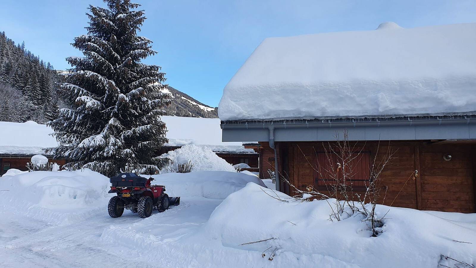 Chalet 'Du Saix' avec vue sur la montagne, balcon et Wi-Fi in La Chapelle-d'Abondance, Les Portes du Soleil