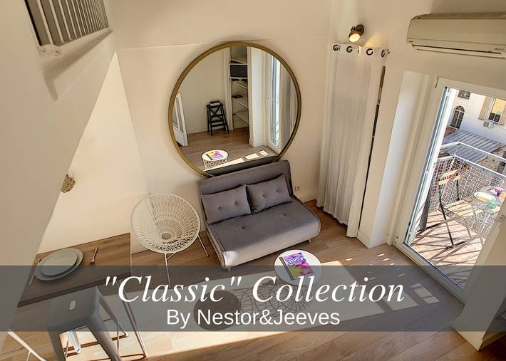Vakantieappartement voor 2 personen, met balkon in Nice