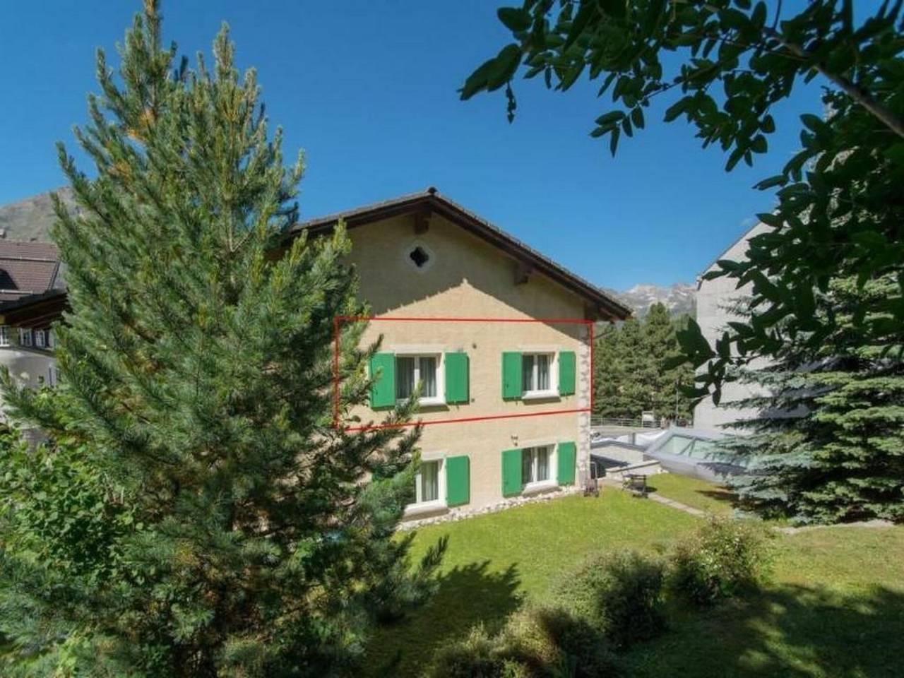 Ganze Wohnung, Chesa il purtretin in Pontresina, Sankt Moritz