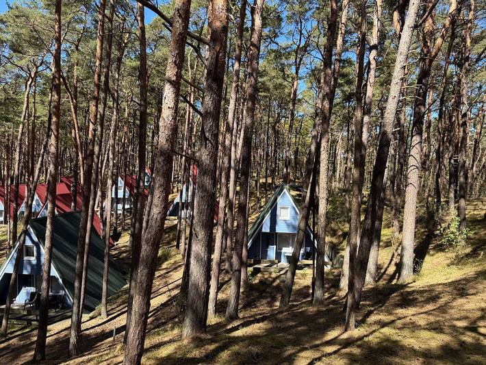 Ferienhaus für 4 Personen, mit Ausblick und Terrasse in Trassenheide