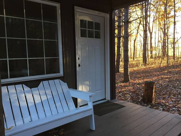 Glamping for 2 people, with pets in Finger Lakes