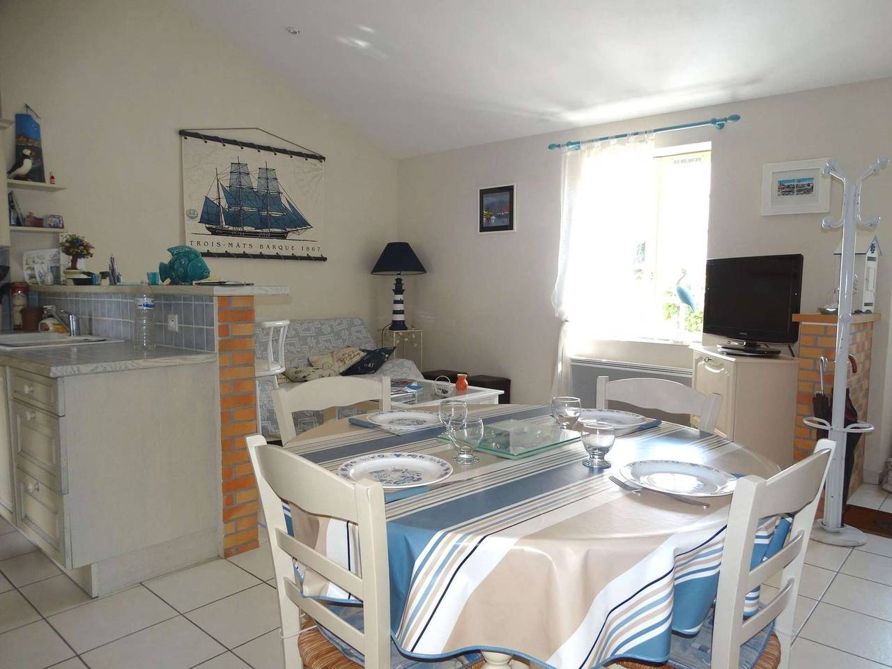 Appartement de vacances entier, La Grénette Saint Gilles Croix de Vie in Saint-Gilles-Croix-de-Vie, Vallée de la Loire