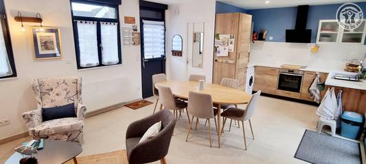 Gîte pour 4 personnes, avec terrasse à Ghyvelde