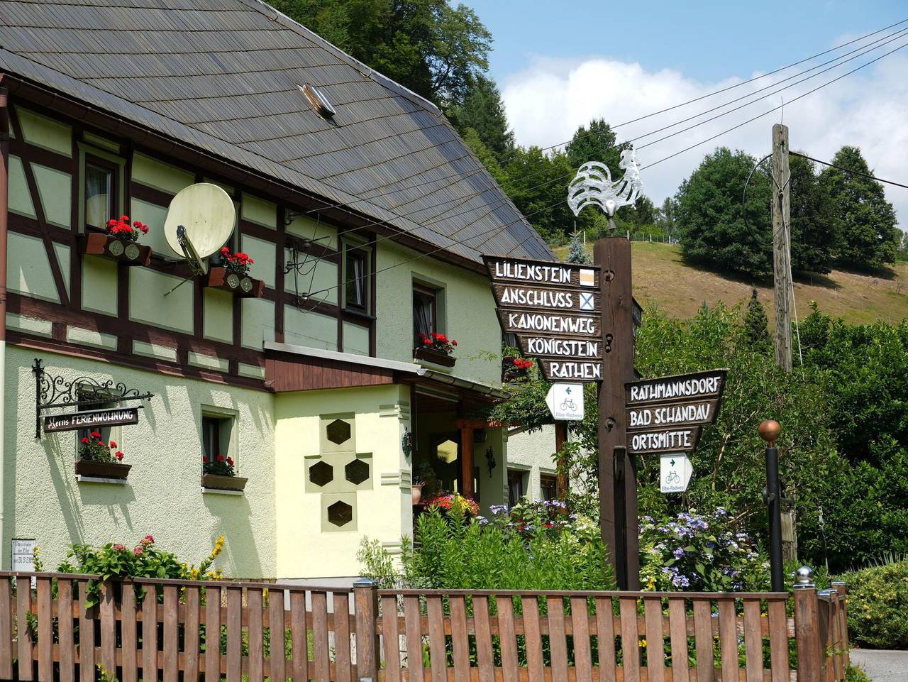Ganze Ferienwohnung, Kern's Ferienwohnung - Ferienwohnung, 2 Schlafräume in Porschdorf, Bad Schandau