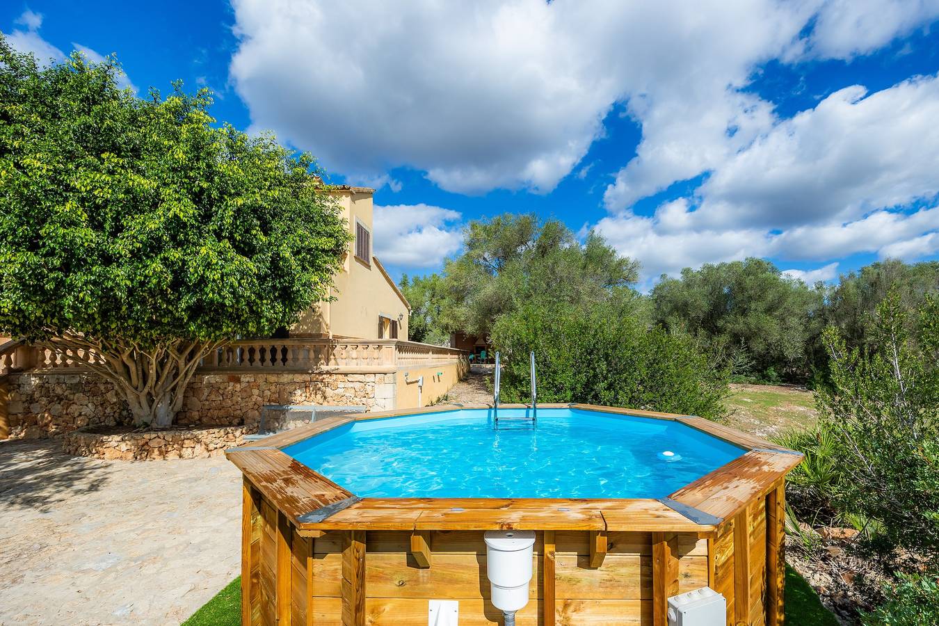 Casa rural 'Ses Tanquetes' con vistas a la montaña, piscina privada y Wi-Fi in Pina (Mallorca), Algaida