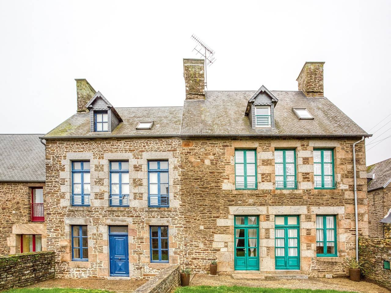 Maison de vacances de rêve avec jardin privé in Saint James, Région d'Avranches