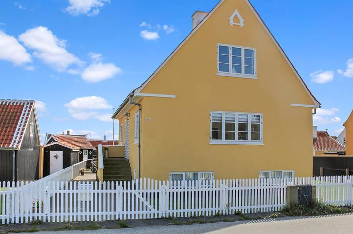 Ferienhaus mit Meerblick für 6 Personen, mit Terrasse und Garten in Skagen