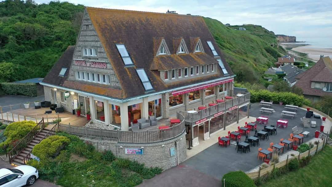 Logis Hotel Du Casino Restaurant Le Mathelia in Omaha Beach, Vierville-sur-Mer