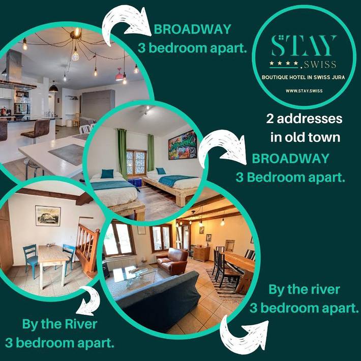 Gîte pour 8 personnes à Porrentruy