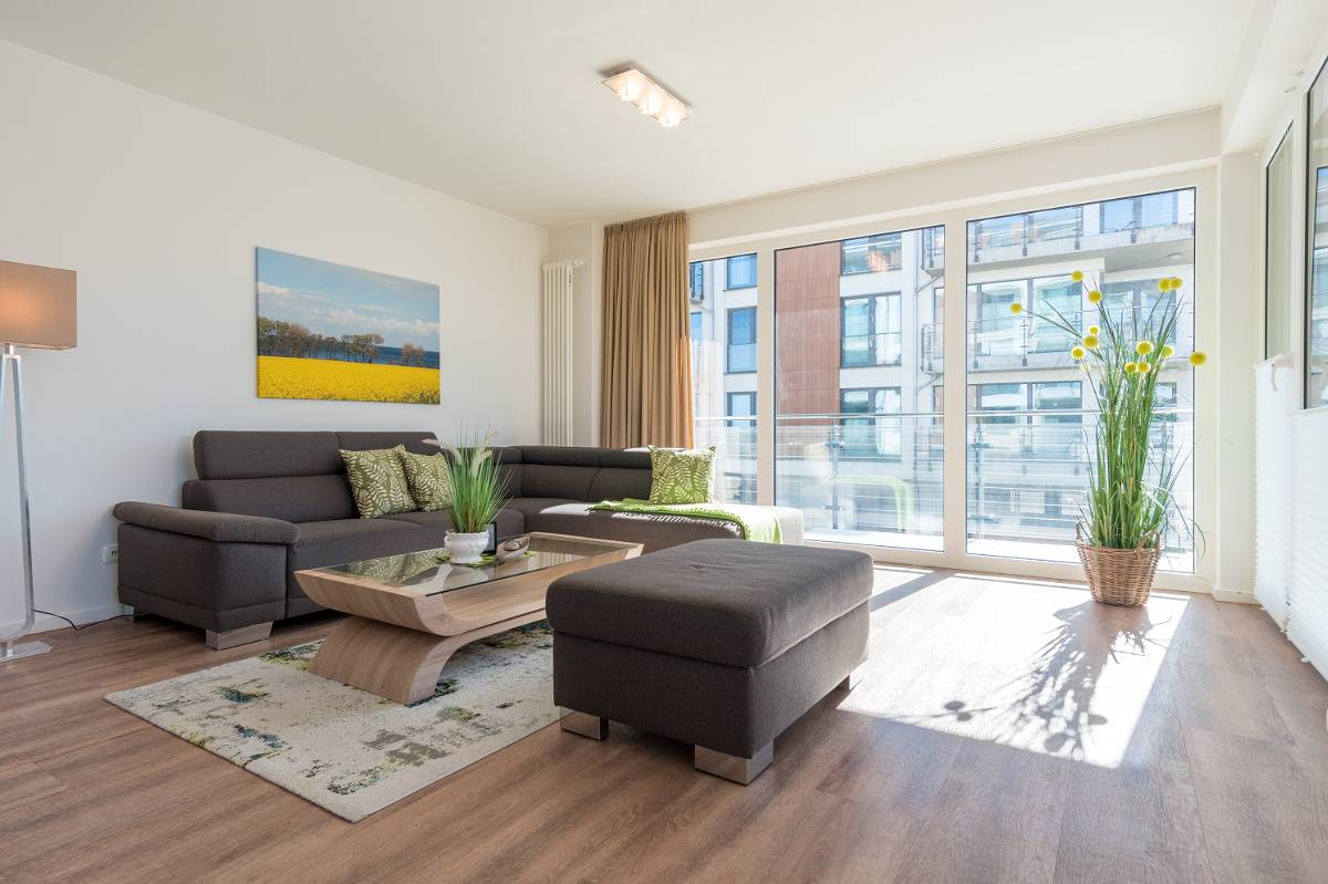 Ganze Wohnung, Ferienwohnung „Dünenglück“ in Heiligenhafen mit Meerblick in Steinwarder, Heiligenhafen