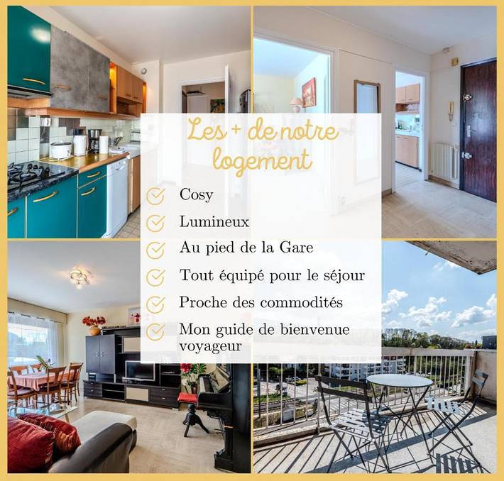 Gîte pour 2 personnes, avec balcon à Saint-Julien-en-Genevois - 4