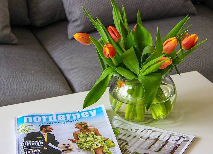 Ferienwohnung für 2 Personen, mit Terrasse in Norderney Weststrand - 4