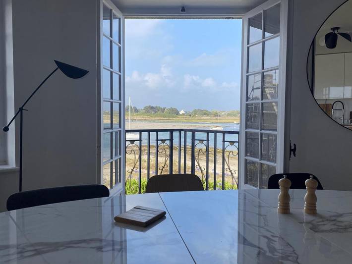 Gîte pour 4 personnes, avec terrasse ainsi que jardin et vue à Plobannalec-Lesconil - 2