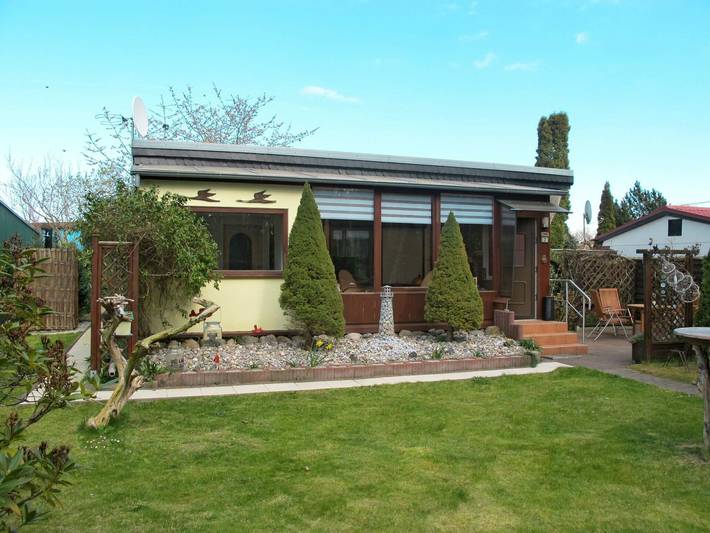 Ferienhaus für 4 Personen, mit Terrasse und Garten am Greifswalder Bodden