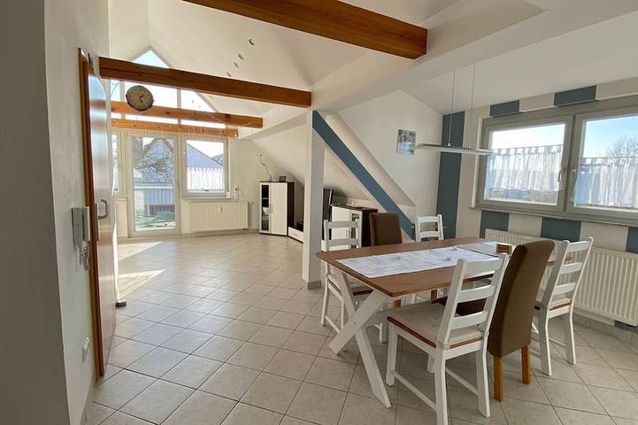 Ferienwohnung für 4 Personen, mit Balkon und Garten