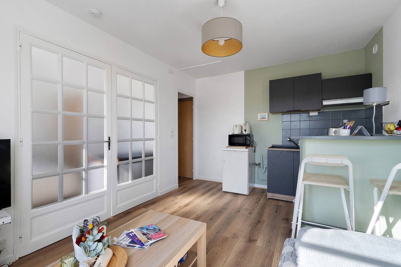 Geheel appartement, « Entre Gare et Jardin » — 5 min van Tgv-station, Wi-Fi & Parkeren in Nantes, Nantes en omgeving
