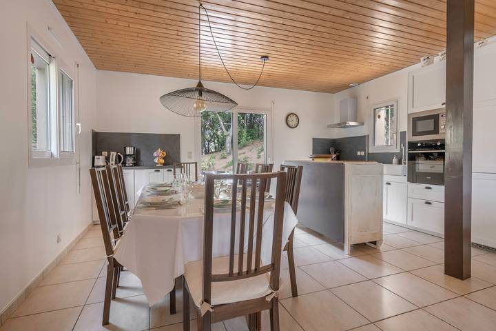 Casa de vacaciones para 9 personas, con terraza y jardín, Se admiten mascotas - 1