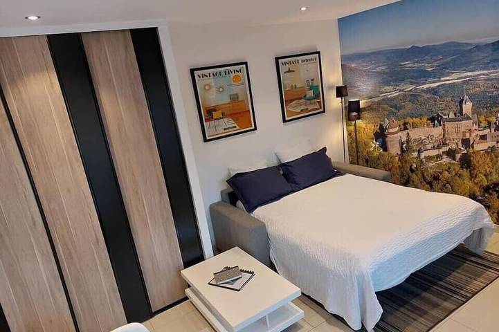 Gîte pour 4 personnes, avec piscine ainsi que jardin et terrasse à Sundhouse - 2