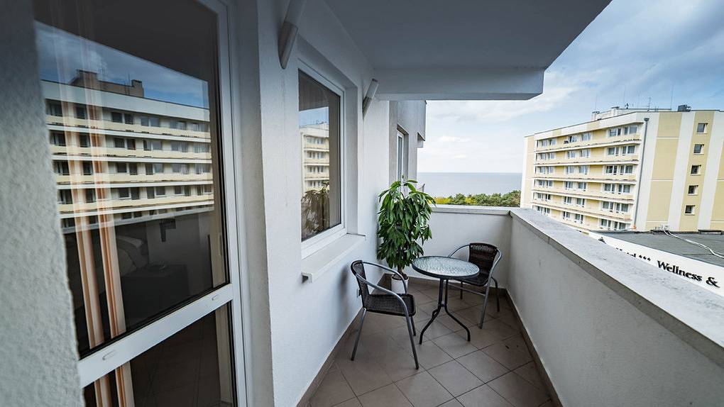 Apartamento vacacional entero, Pl 010.032 Fw A7 mit Meerblick in Międzyzdroje, Międzyzdroje (municipio)