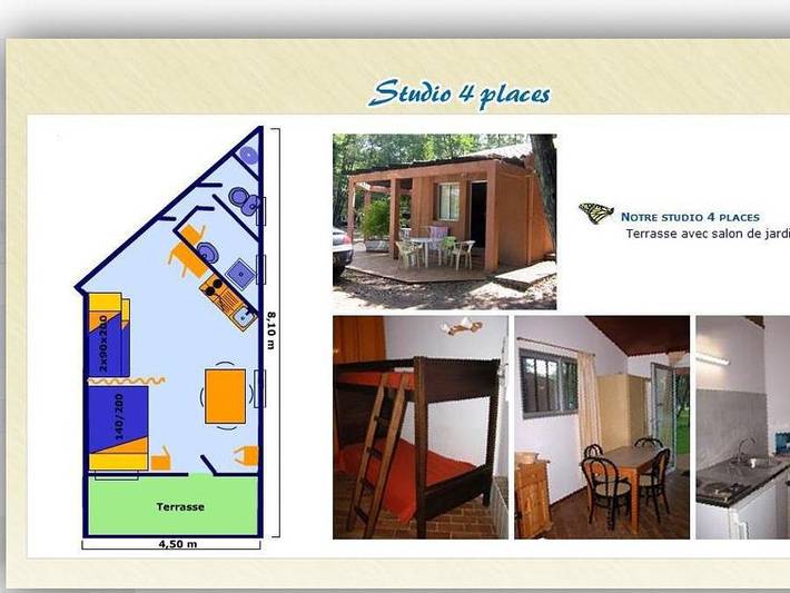 Camping pour 4 personnes, avec bassin pour enfant en Corse-du-Sud - 2