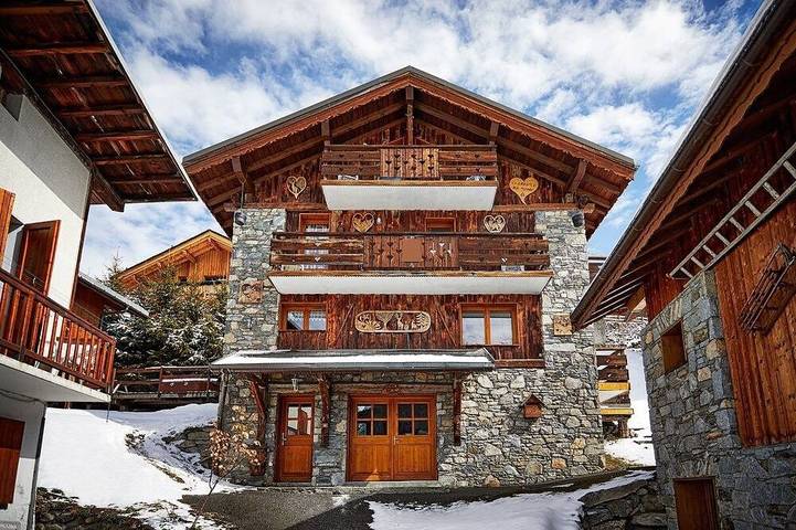 Chalet pour 12 personnes, avec balcon et jardin