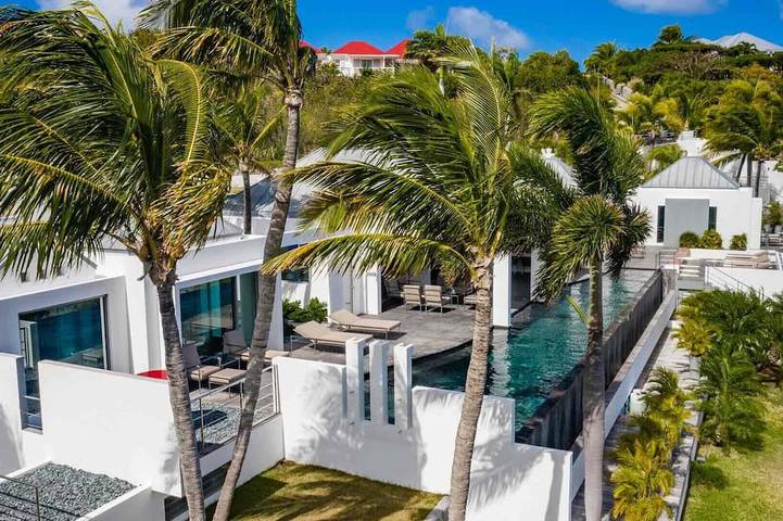 Villa for 8 people, with garden in Saint-Barthélemy
