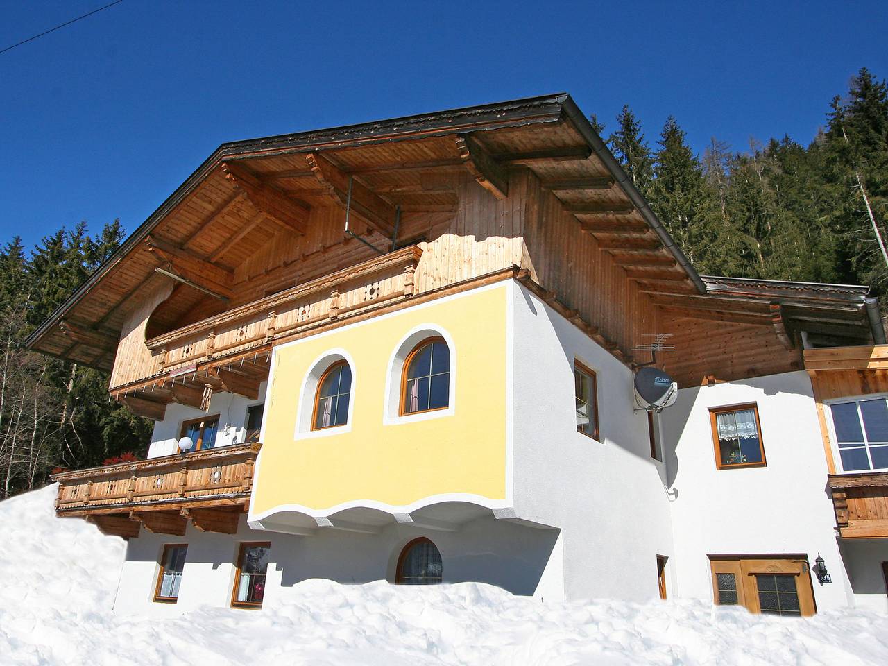 Vakantieappartement voor 4 Personen in Gerlosberg, Zillertal