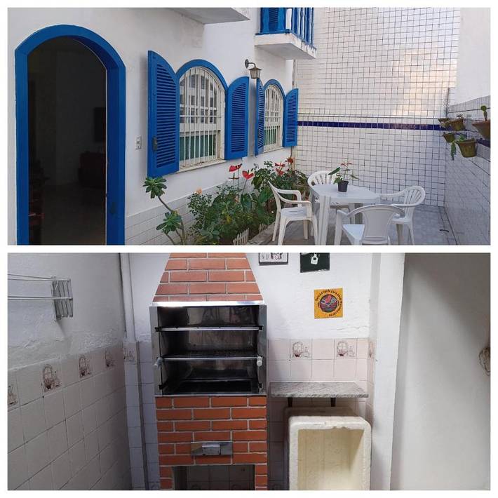 Casas e apartamentos de temporada para 8 pessoas, com jardim e vista, adaptado a crianças na Praia do Forte (Cabo Frio)