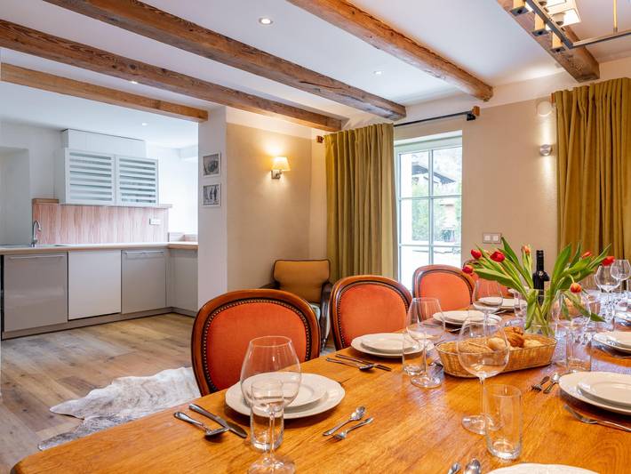 Ferienwohnung für 13 Personen, mit Terrasse und Garten sowie Sauna in Biberwier