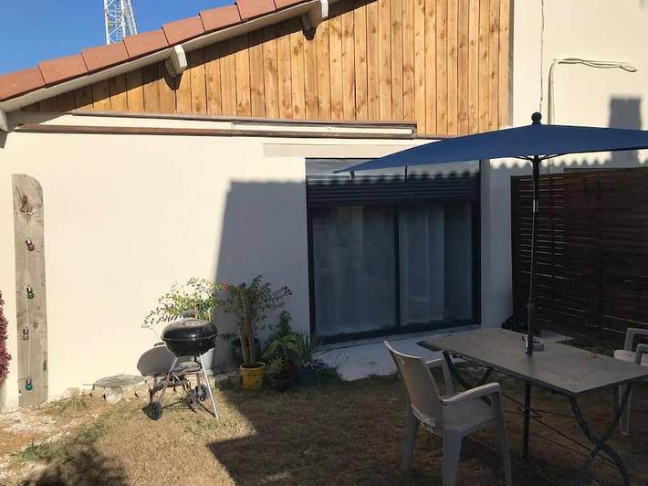 Appartement de vacances pour 4 personnes, avec jardin