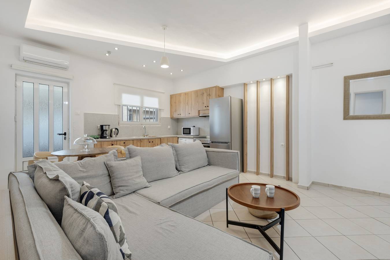 Villa mit Balkon und Zugang zum Pool in Chania und Umgebung