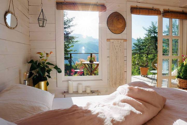 Gîte pour 2 personnes, avec jacuzzi à Tournefort