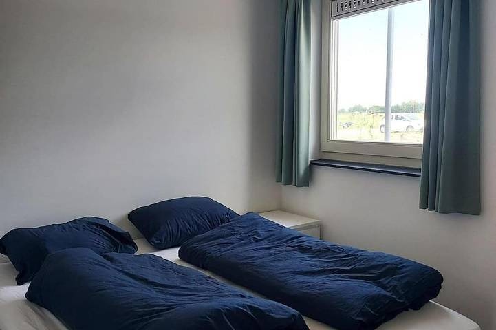 Übernachten Sie in unserem angebauten Bungalow Anchor 8 mit Panoramablick. in Akkrum, Friesland